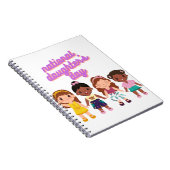 Tag der nationalen Töchter Notizblock (Rechte Seite)