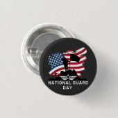 Tag der Nationalgarde Button (Vorne & Hinten)