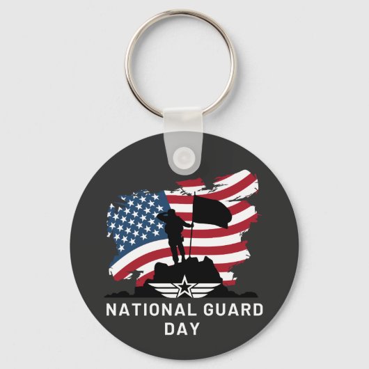 Tag der Nationalgarde Schlüsselanhänger (Vorderseite)