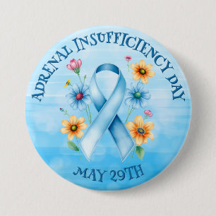 Tag der Nebenniereninsuffizienz - 29. Mai Button