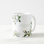 Tag der Neuen Weißen Magnolien-Mütter Kaffeetasse (VorderseiteRechts)