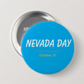 Tag der Nevada-Knöpfe Button (Vorne & Hinten)