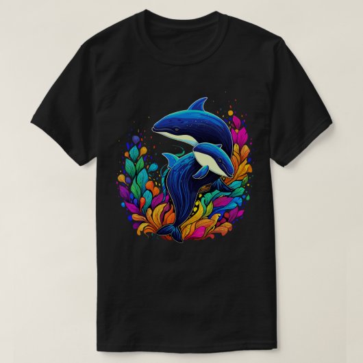 Tag der orca Mütter T-Shirt (Design vorne)