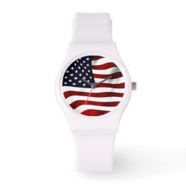 Tag der patriotischen Unabhängigkeit der amerikani Armbanduhr