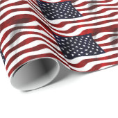 Tag der patriotischen Unabhängigkeit der amerikani Geschenkpapier (Rolleneckpunkt)
