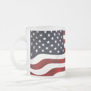 Tag der patriotischen Unabhängigkeit der amerikani Mattglastasse
