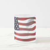 Tag der patriotischen Unabhängigkeit der amerikani Mattglastasse (Mittel)