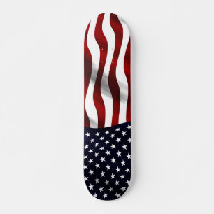 Tag der patriotischen Unabhängigkeit der amerikani Skateboard