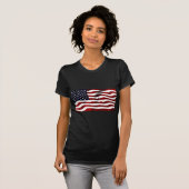 Tag der patriotischen Unabhängigkeit der amerikani T-Shirt (Vorne ganz)