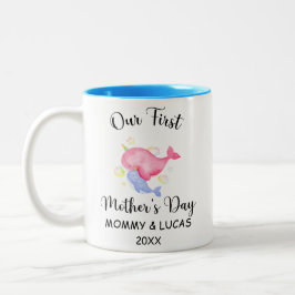 Tag der personalisierten Ersten Mütter 2022, Custo Zweifarbige Tasse