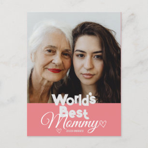 Tag der personalisierten Mütter, das beste Mütterg Feiertagspostkarte