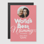 Tag der personalisierten Mütter, das beste Mütterg Magnetkarte (Vorne/Hinten)