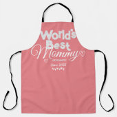 Tag der personalisierten Mütter, das beste Mütterg Schürze (Vorderseite)