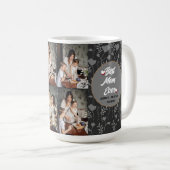 Tag der personalisierten Mütter,Foto Collage Blume Kaffeetasse (VorderseiteRechts)