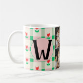 Tag der personalisierten Mütter,Foto Collage Blume Kaffeetasse (Links)