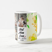 Tag der personalisierten Mütter,Foto Collage Blume Kaffeetasse (VorderseiteRechts)