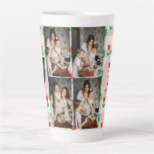 Tag der personalisierten Mütter,Foto Collage Blume Milchtasse (Vorderseite)