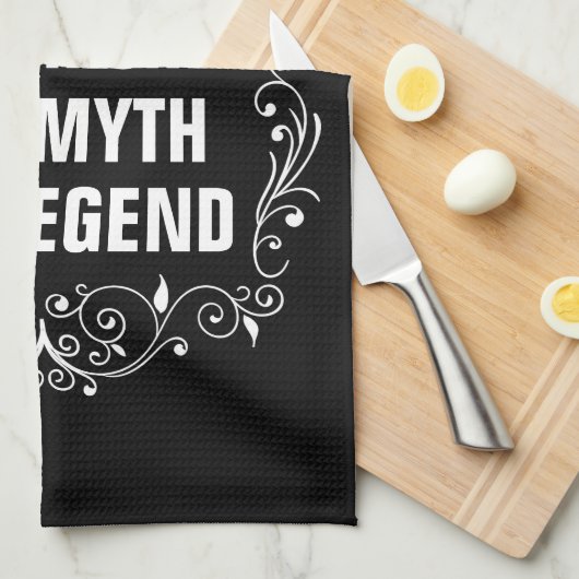 Tag der personalisierten Mütter Geschirrtuch (Viertel Falte)