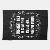 Tag der personalisierten Mütter Geschirrtuch (Horizontal)