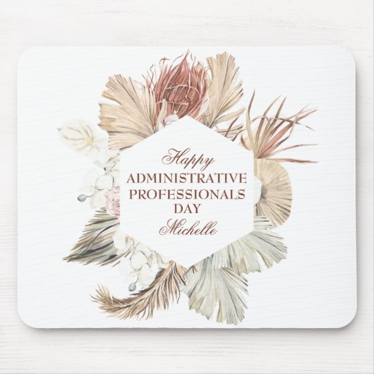 Tag der personalisierten Verwaltungspersonal Mousepad (Vorne)