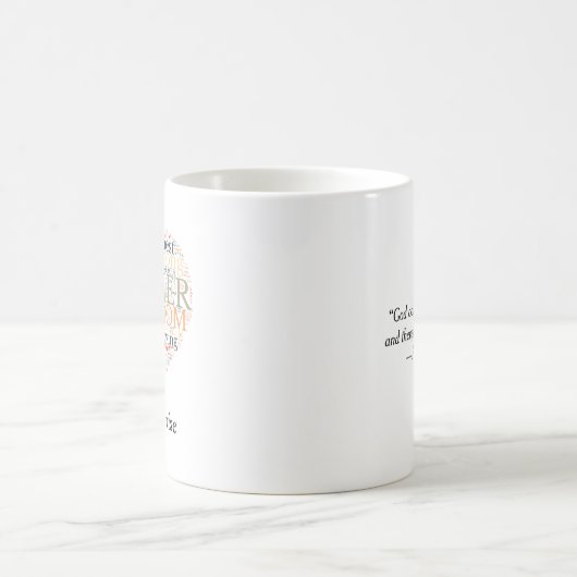 Tag der personalisierten Wolkenmutter Kaffeetasse (Mittel)