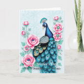 Tag der Pfau- und Rosenmütter Karte (Vorderseite)