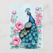 Tag der Pfau- und Rosenmütter Postkarte (Vorderseite)