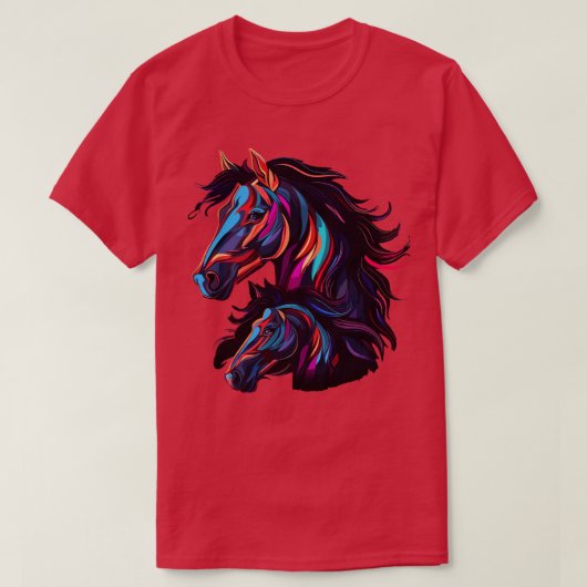 Tag der Pferdeväter T-Shirt (Design vorne)