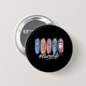 Tag der Pflegekräfte Woche der Pflegekräfte Wertsc Button (Vorne & Hinten)
