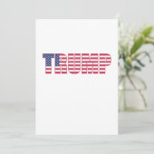 Tag der Präsidenten Einladung (Stehend Vorderseite)