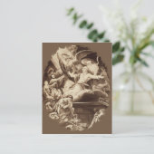 Tag der Präsidenten Washington und Lincoln Postkarte (Stehend Vorderseite)