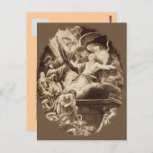 Tag der Präsidenten Washington und Lincoln Postkarte (Vorne/Hinten)