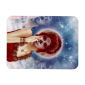 Tag der Puppe mit totem Zucker Magnet (Horizontal)