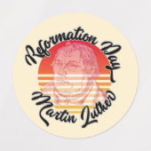 Tag der Reformation Vintag Etiketten (Design 2)