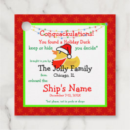 Tag der Reise Geschenkanhänger