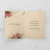 Tag der religiösen Mütter Selige Jungfrau Karte (Innenseite)