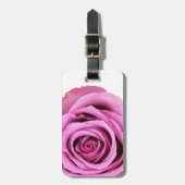 Tag der rosa Rose Gepäckanhänger (Vorderseite vertikal)