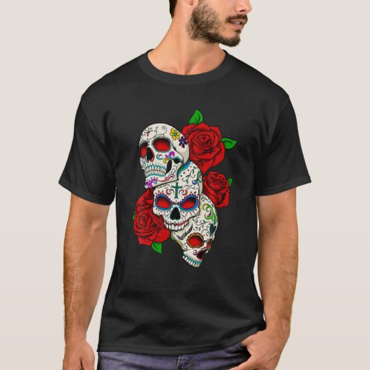 Tag der Rose des toten Shirts (Vorderseite)