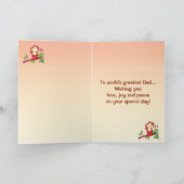 Tag der roten Affen Karte (Innenseite)