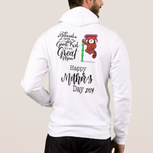 Tag der Roten Panda Mutter 2024. Hoodie