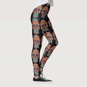 Tag der Schädelknochen des Toten IHRES Namens Leggings