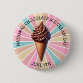 Tag der Schokolade Button (Vorderseite)