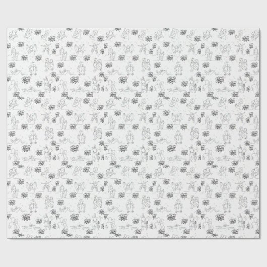 Tag der schönen Kunstväter Geschenkpapier (Flach)