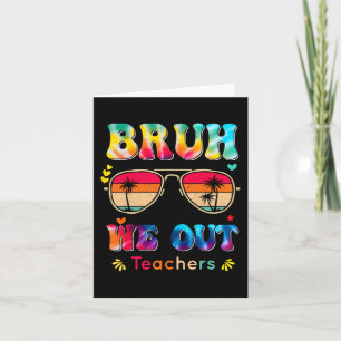Tag der Schule Bruh Wir Lehrer Paraprofessiona Karte