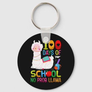 Tag der Schule Einhorn Mädchen 100 Tage der Schule Schlüsselanhänger