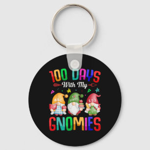 Tag der Schule Gnome Lehrer Schüler 100 Tage Sma Schlüsselanhänger