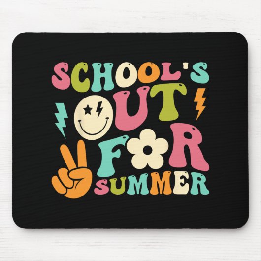 Tag der Schule Groovy Schulen für Sommerpädagogik Mousepad (Vorne)