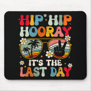 Tag der Schule Hallo Sommerlehrer Groovy Women Ki Mousepad