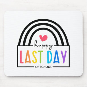 Tag der Schule Shirt Schule Abschluss Geschenke fü Mousepad
