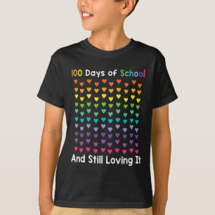Tag der Schule und immer noch lieben es 100 Regenb T-Shirt